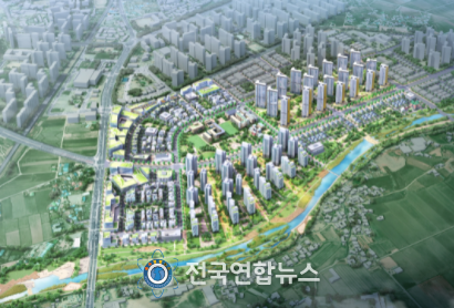 아산모종샛들지구 조감도