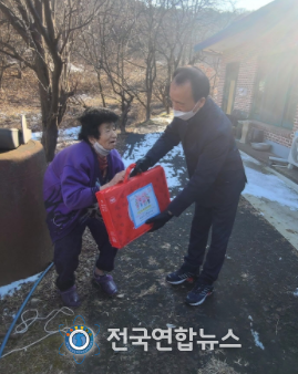 설맞이 복지사각지대가구 방문