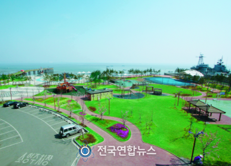 삽교호 관광지 전경