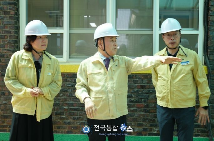 충남교육청, 샌드위치 패널 건물 등 여름철 대비 집중 안전점검 실시