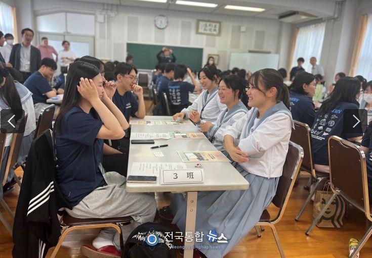 충남교육청, 한-일 학생 교류활동으로 세계시민에 한걸음